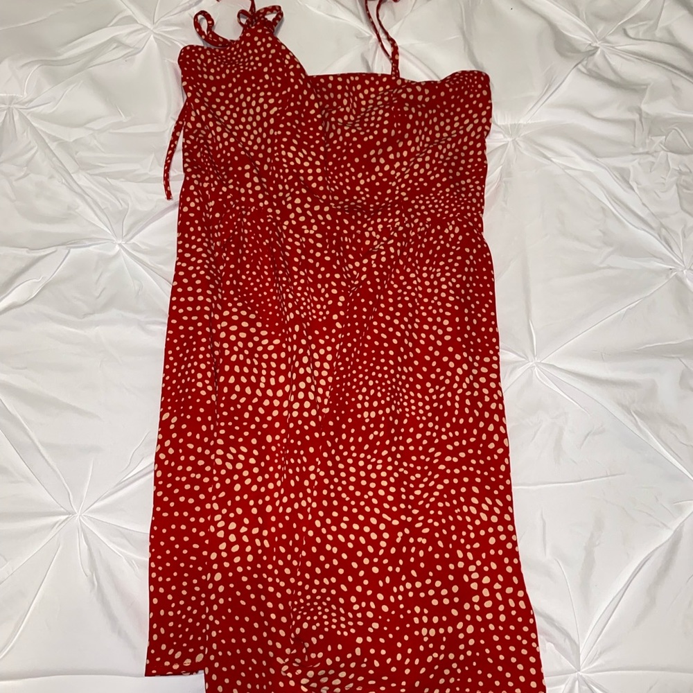 Polka dot summer dress